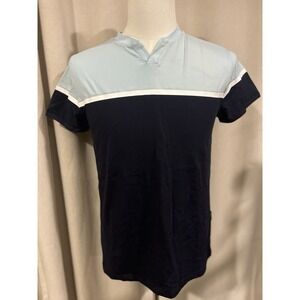 Scott James Polo Type Shirt‎ NWT Msrp $68.00 Small Black Blue White